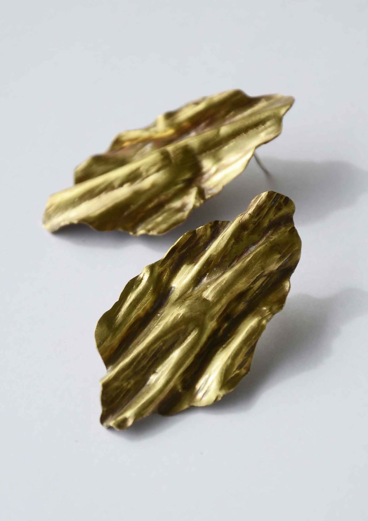 Aros corteza Bronce grandes
