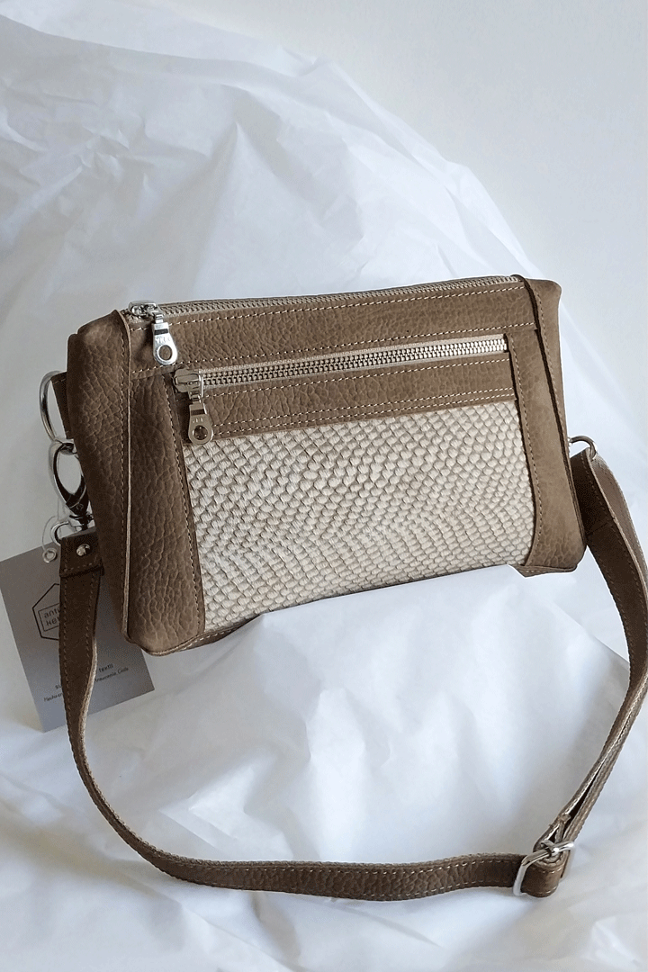 Beltbag ELE02 TABACO NOBUCK/PELO