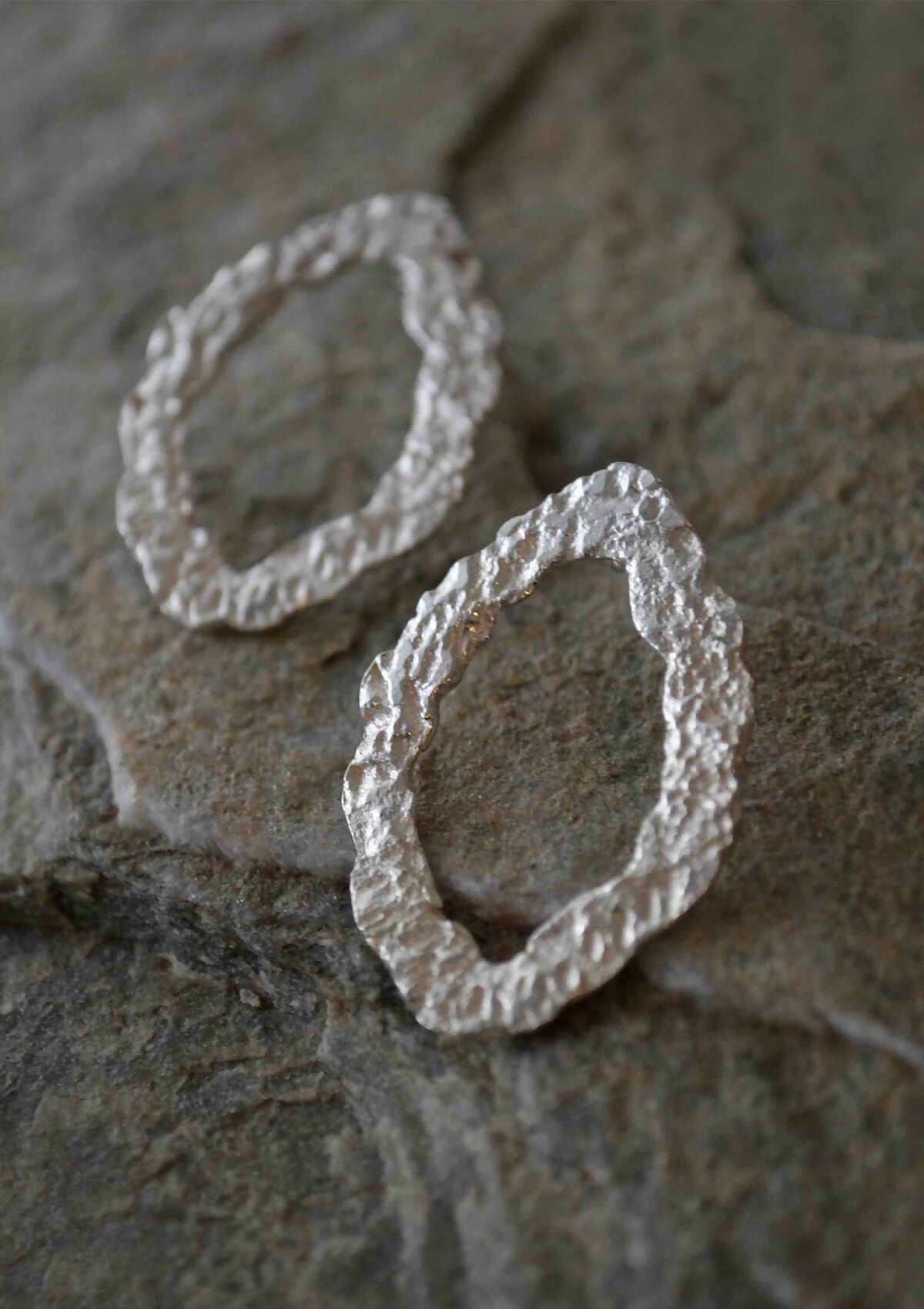 Aros vacío plata