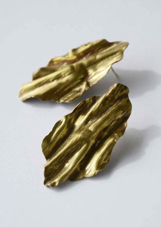 Aros corteza Bronce grandes