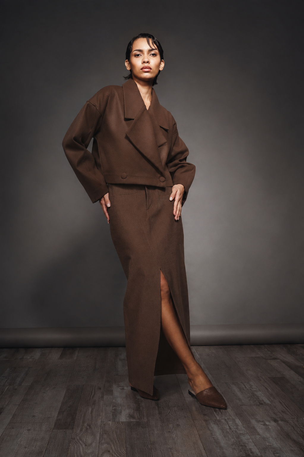 CHAQUETA CROP ZEN