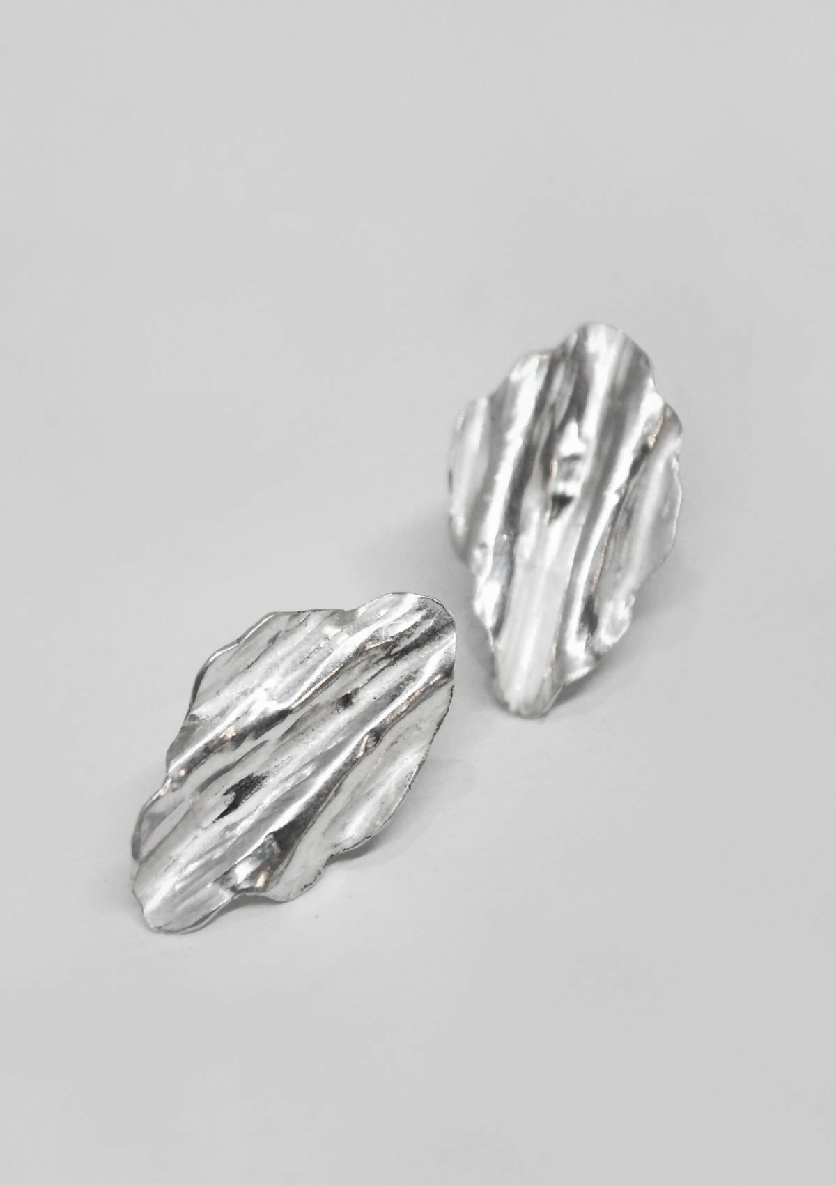 Aros corteza de plata