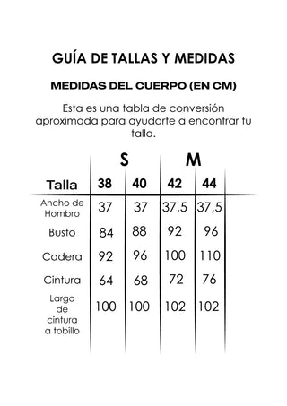 Vestido Derbys Negro