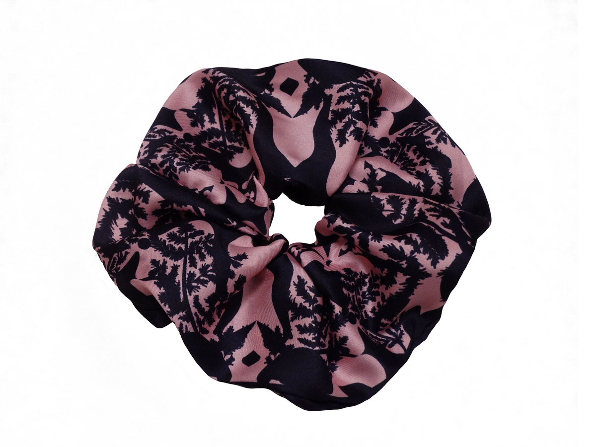 Maxi scrunchie helecho