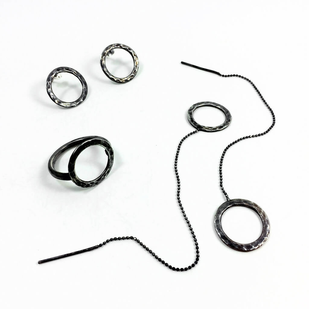 Aros Spin Off cadena plata