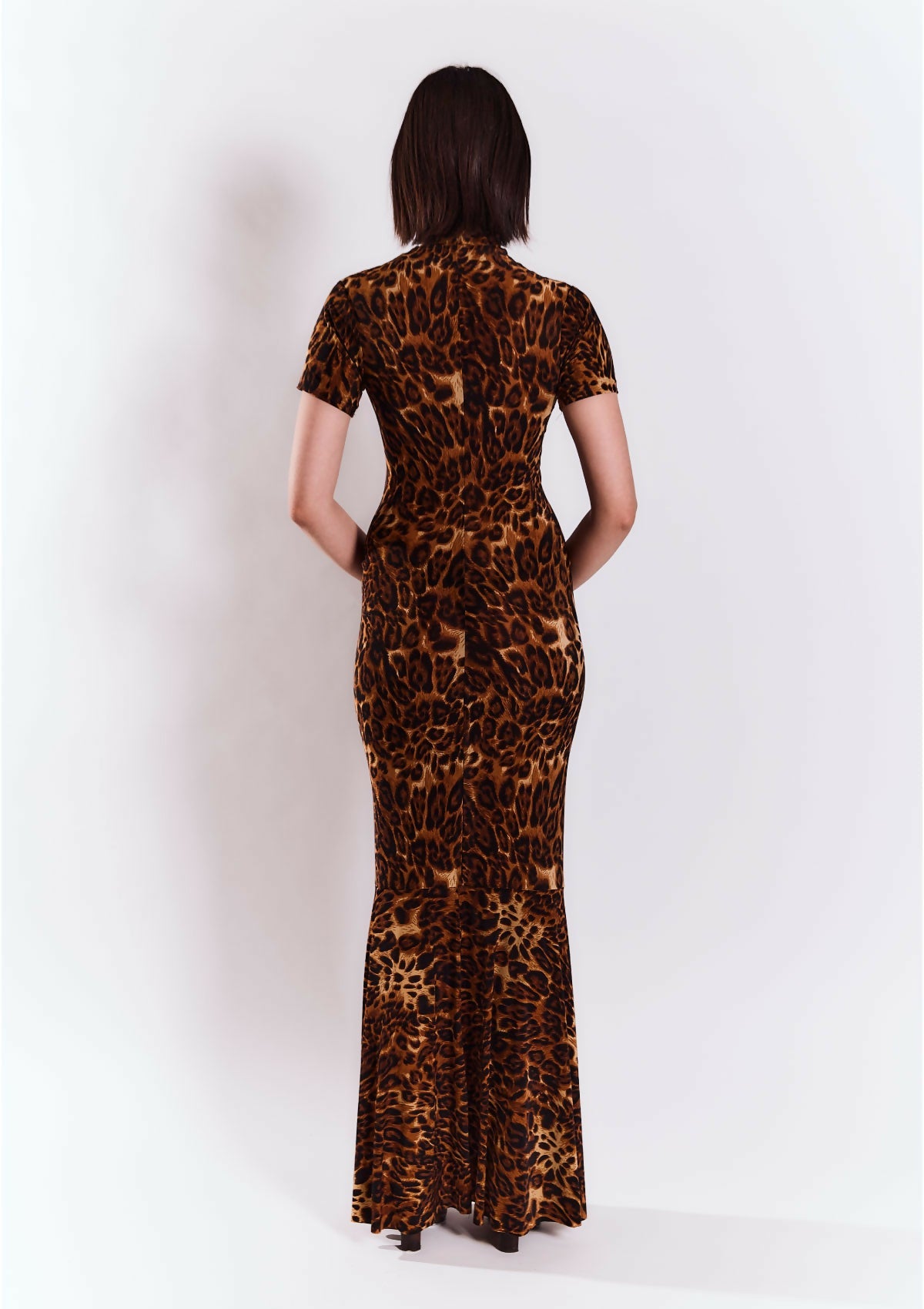 Vestido Felina Café
