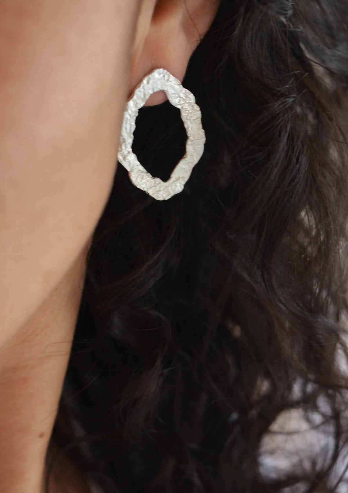 Aros vacío plata