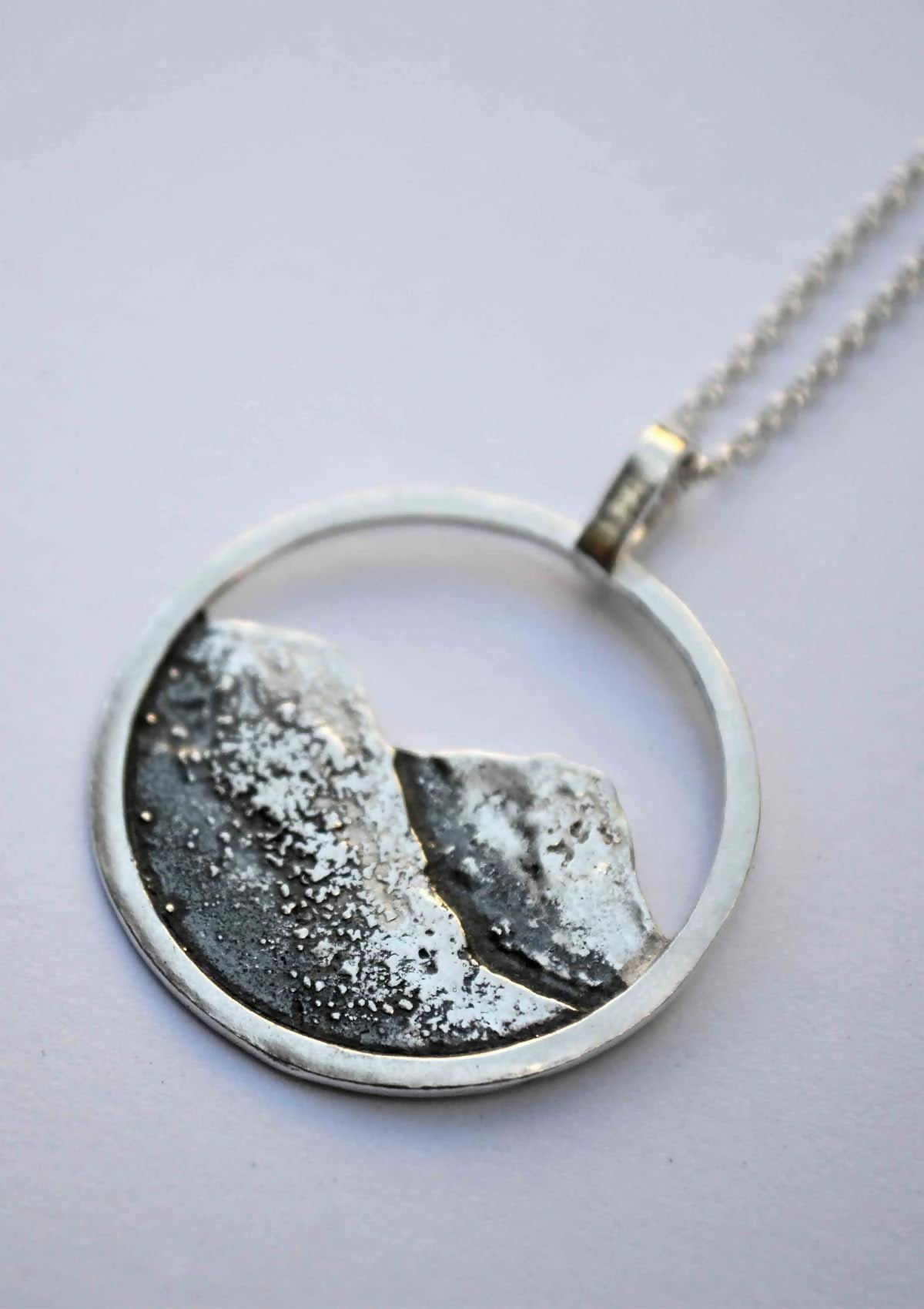 Collar paisaje Cordillera plata